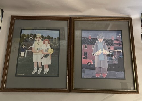 Pair peter heard framed - pair,